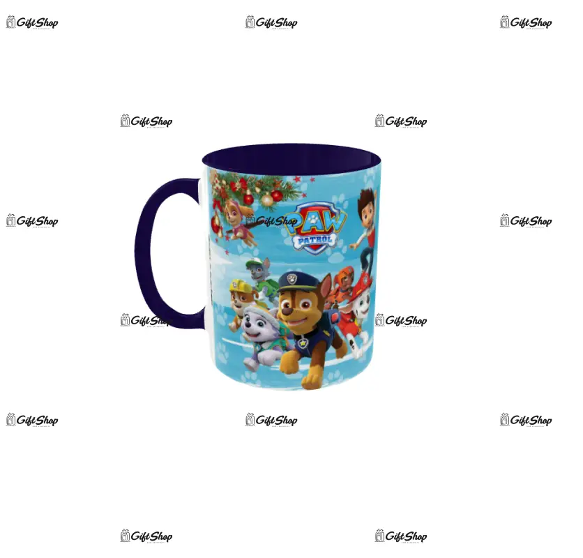 Paw patrol christmas, cana ceramica, 330ml, model cgs1766